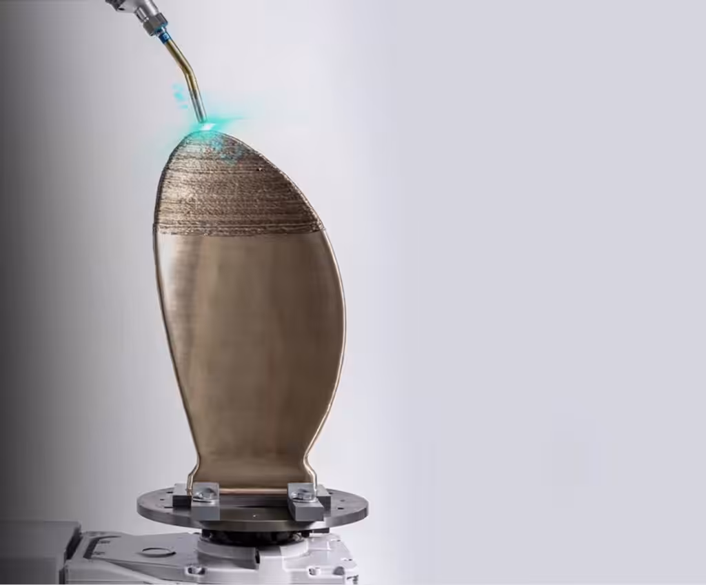 Girante in bronzo MX3D stampata con tecnologia WAAM e sistemi Metal AM M1 e MX.