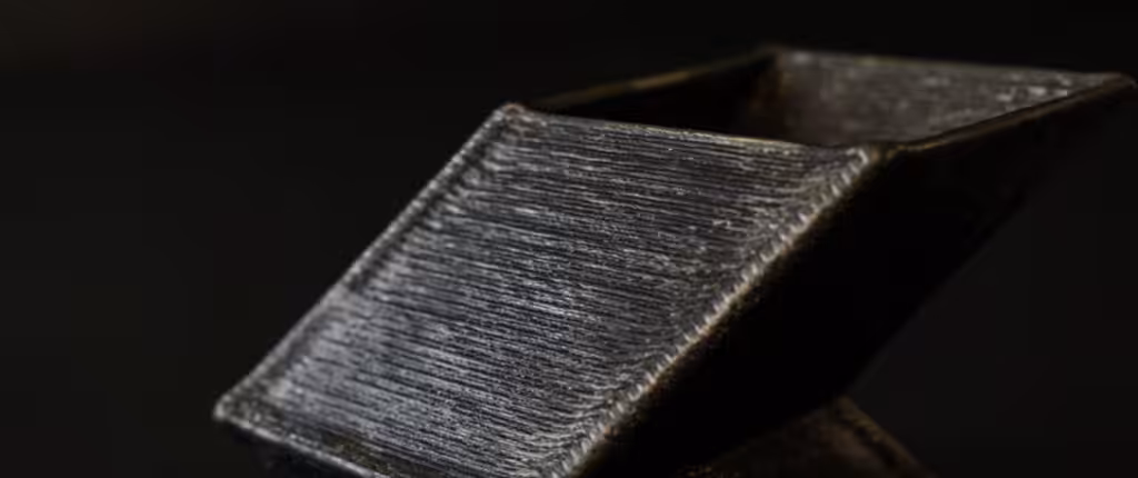 Tresse tower project sample. MX3D Art Lab project printed using M1 and MX Metal AM Systems and MetalXL WAAM software.