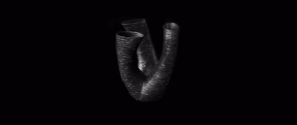 Von MX3D mit Metall-AM-Systemen gedruckter Takenaka-Stahlverbinder.