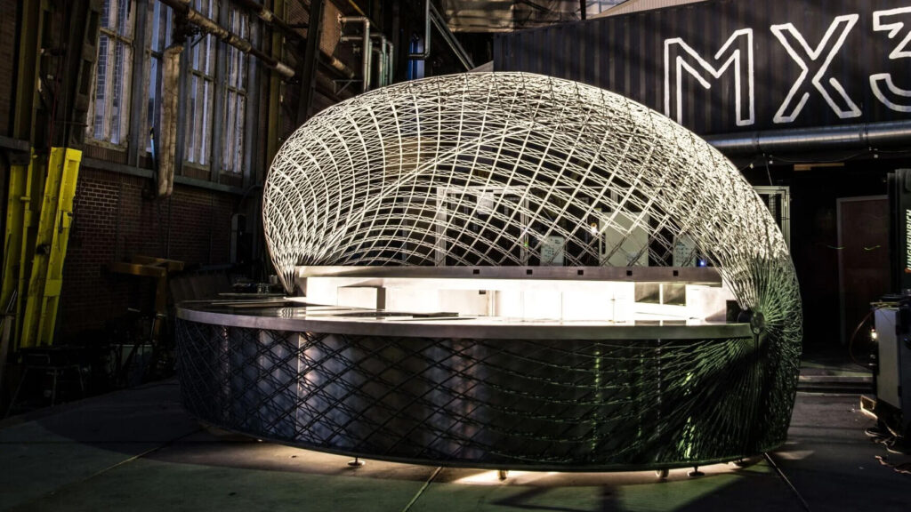 MX3D ArtLab Cucuyo bar.
