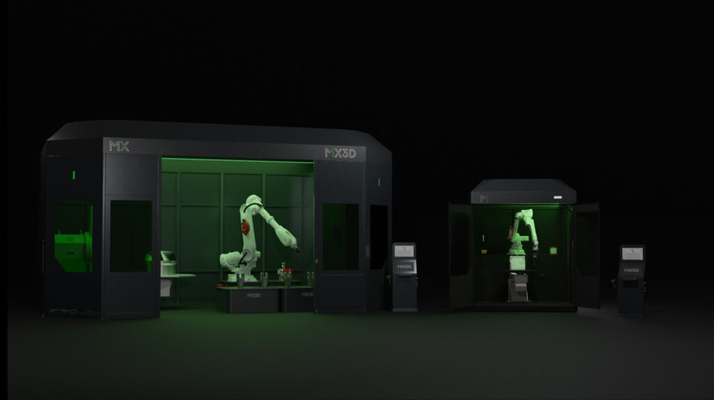 MX3D M1 e sistema MX Metal AM.